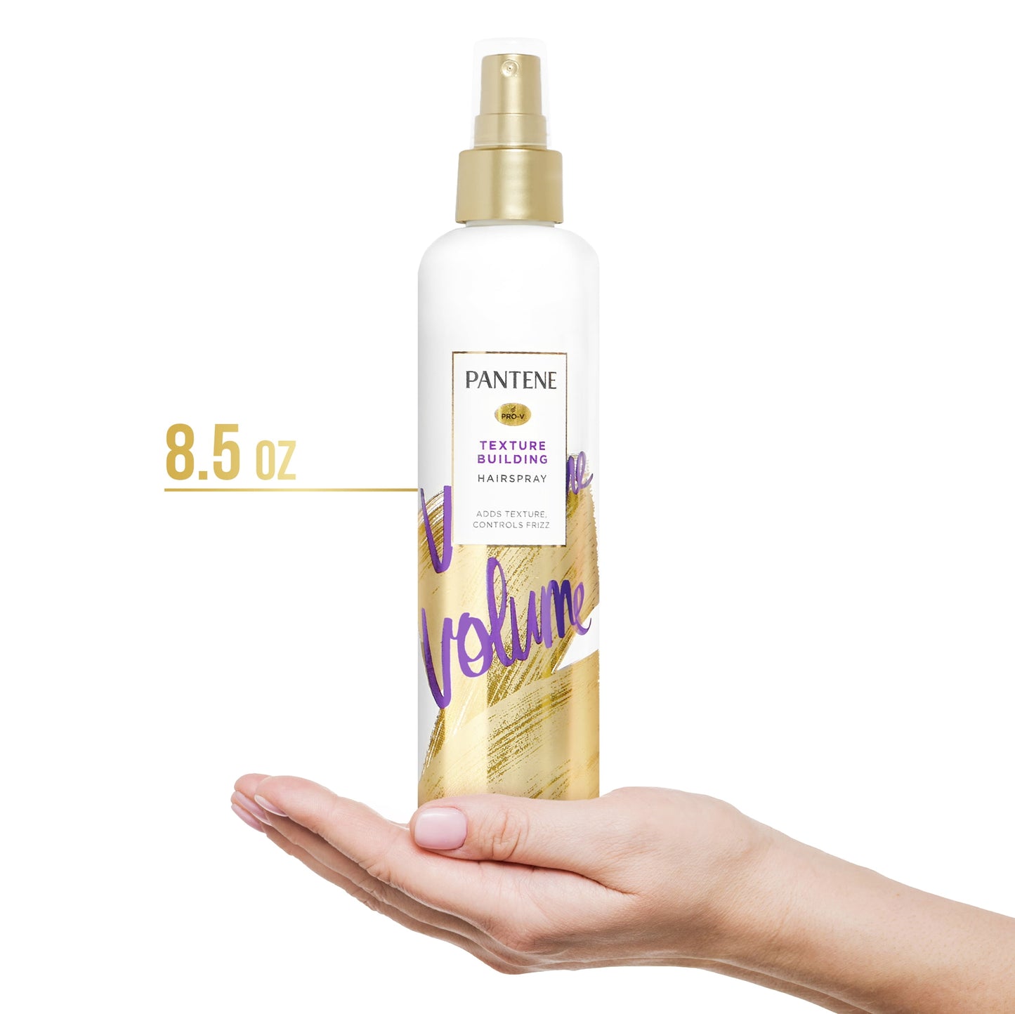 Pantene Pro-V Texturizing Volumizing Hair Spray, Non-Aerosol, 8.5 fl oz