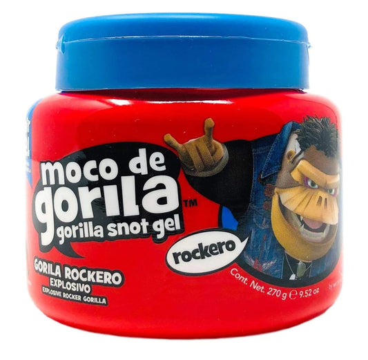 Moco Gorilla Hair Styling Gel Rockero Unisex for Long Lasting Hold, 11.9 oz Squeeze Bottle