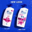 Head & Shoulders 2 in 1 Dandruff Shampoo and Conditioner, Smooth and Silky, 28 oz