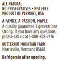 Butternut Mountain Farm 100% Pure Vermont Maple Syrup Dark, 32 fl oz