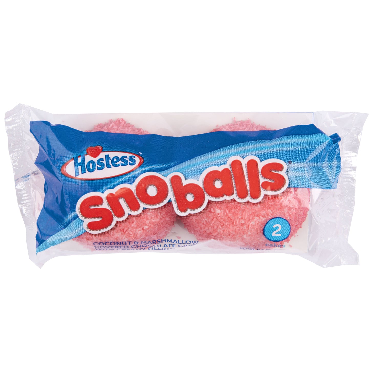 Hostess Snoballs Single Serve, 2 Count, 3.5 oz