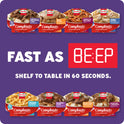 HORMEL COMPLEATS Tender Beef Tips with Mashed Potatoes & Gravy, Shelf Stable, 9 oz Plastic Tray