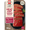 HORMEL SQUARE TABLE Meatloaf with Tomato Sauce Refrigerated Entrée, 15 oz Plastic Tray