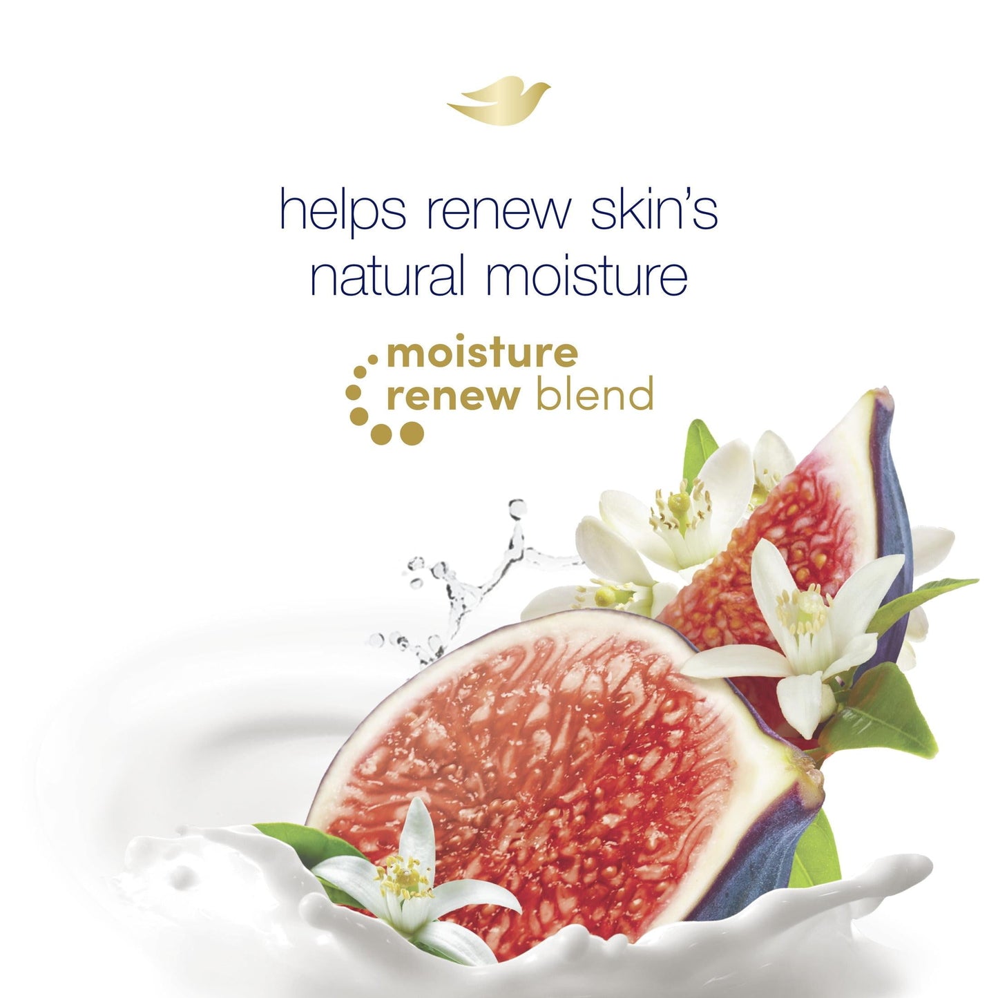 Dove Reviving Long Lasting Gentle Body Wash, Blue Fig and Orange Blossom, 20 fl oz
