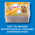 Crisco Butter Flavor All-Vegetable Shortening Sticks, 20 oz