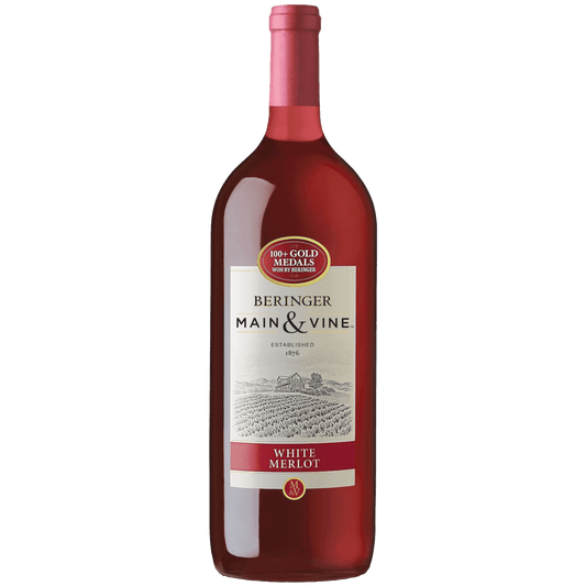 Beringer White Merlot California Rose Wine, 1.5 L Glass, ABV 12.50%