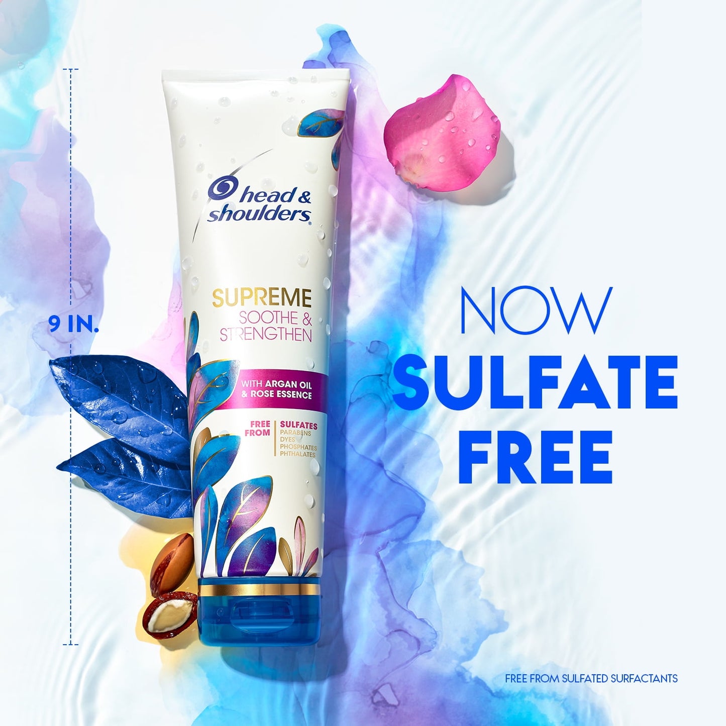 Head & Shoulders Supreme Conditioner, Soothe and Strengthen, All Hair Types, 9.4 fl oz