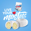 HOSTESS Powdered DONETTES Bag, Powdered Sugar Mini Donuts - 10 oz