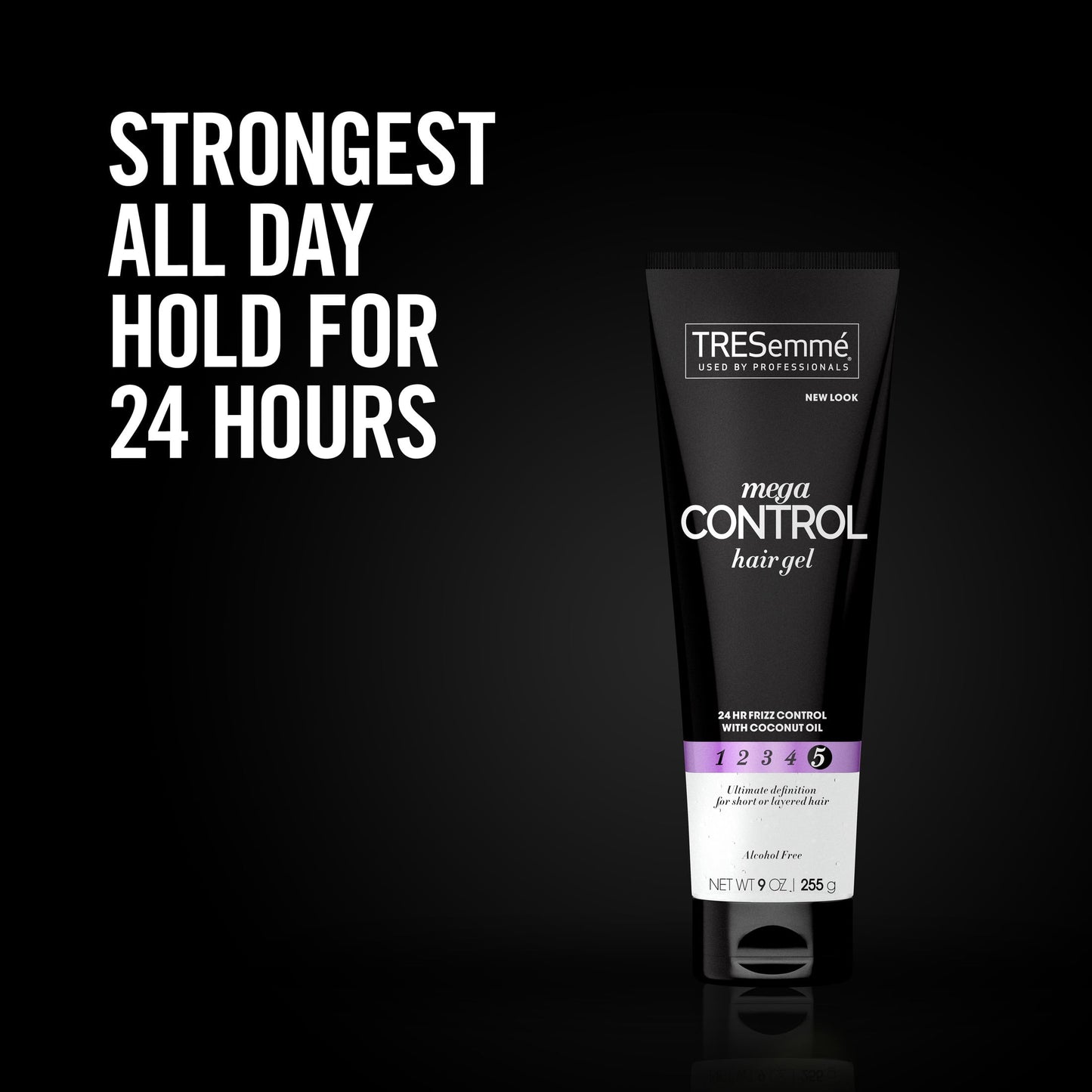 TRESemme Mega Frizz Control Hair Styling Gel, 9 oz