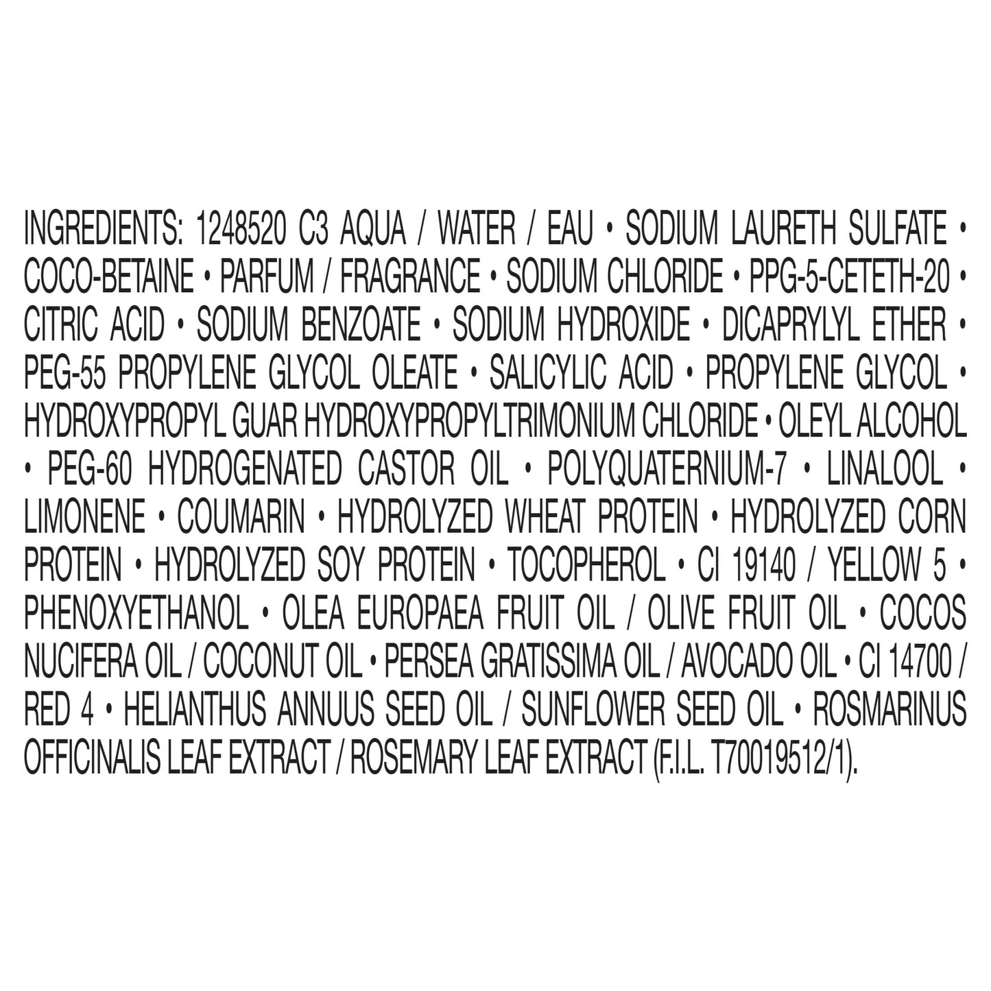 Garnier Fructis Triple Nutrition Nourishing Shampoo with Vitamin E, 33.8 fl oz