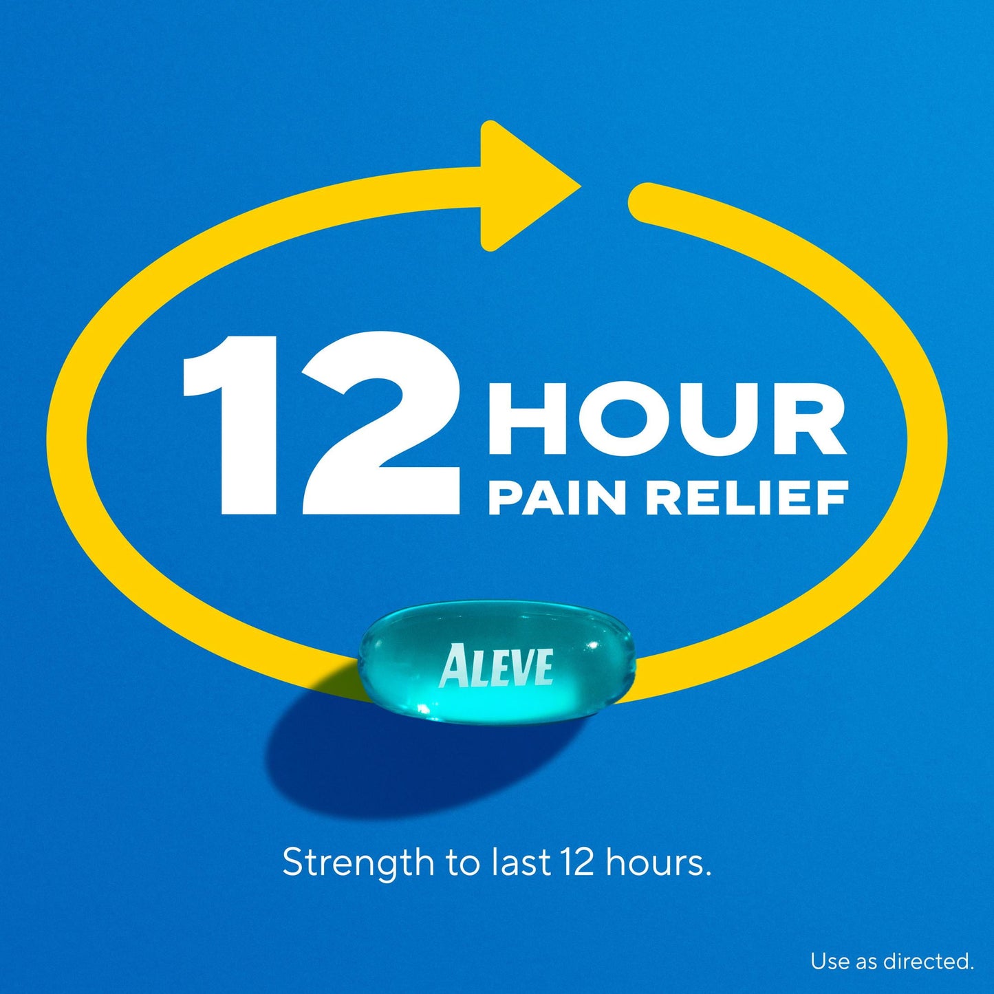 Aleve Liquid Gels Easy Open Arthritis Cap Naproxen Sodium Pain Reliever, 80 Count