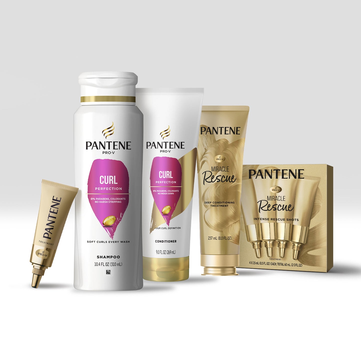 Pantene Pro-V Curl Perfection Conditioner, Nourishing, 9.0 oz