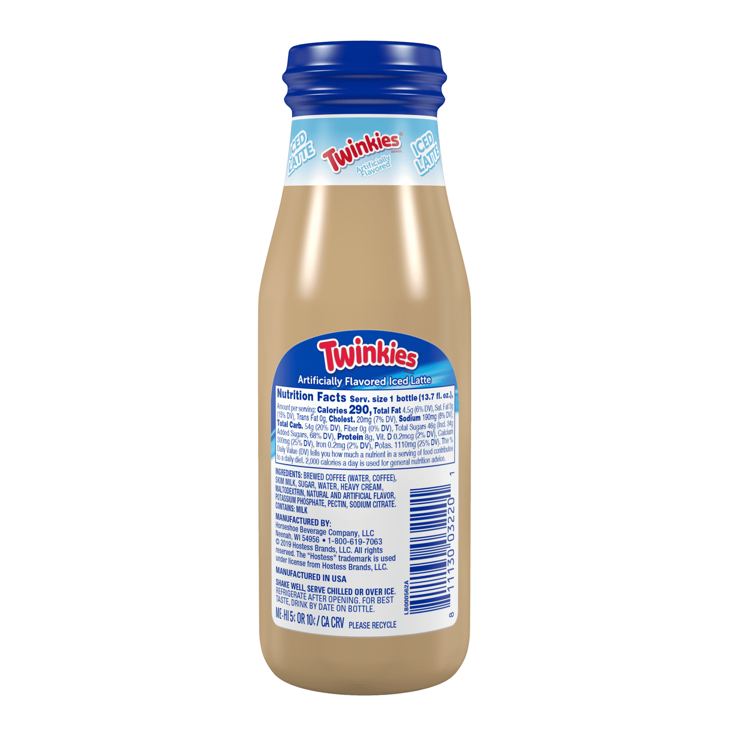 Hostess Twinkies Iced Latte Ready-to-Drink Coffee, 13.7 fl oz