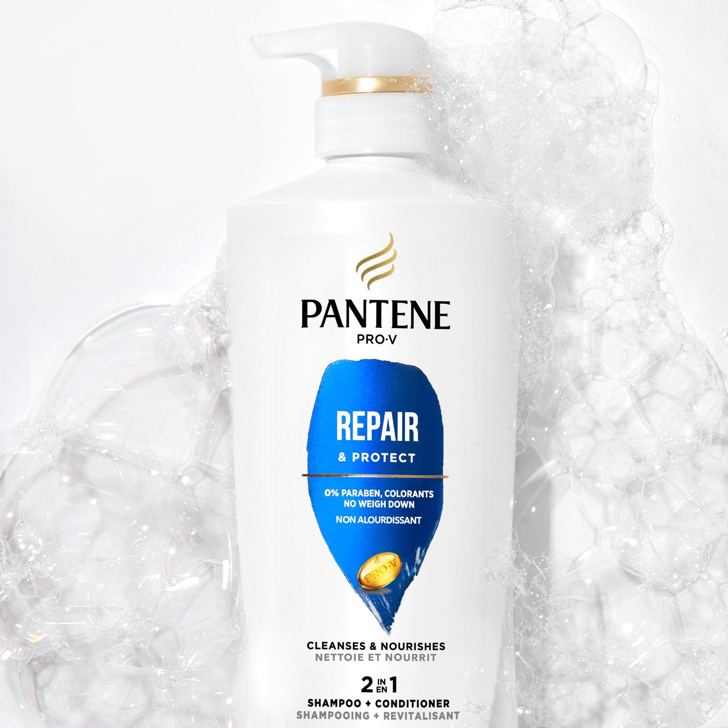 Pantene Pro-V Repair & Protect 2in1 Shampoo + Conditioner,17.9 oz