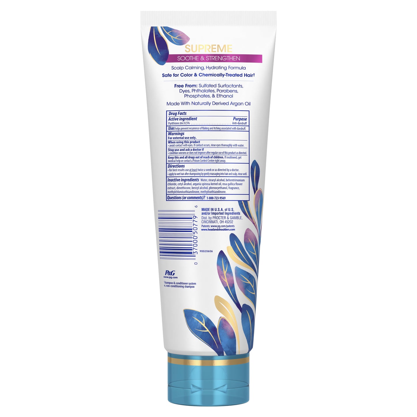 Head & Shoulders Supreme Conditioner, Soothe and Strengthen, All Hair Types, 9.4 fl oz