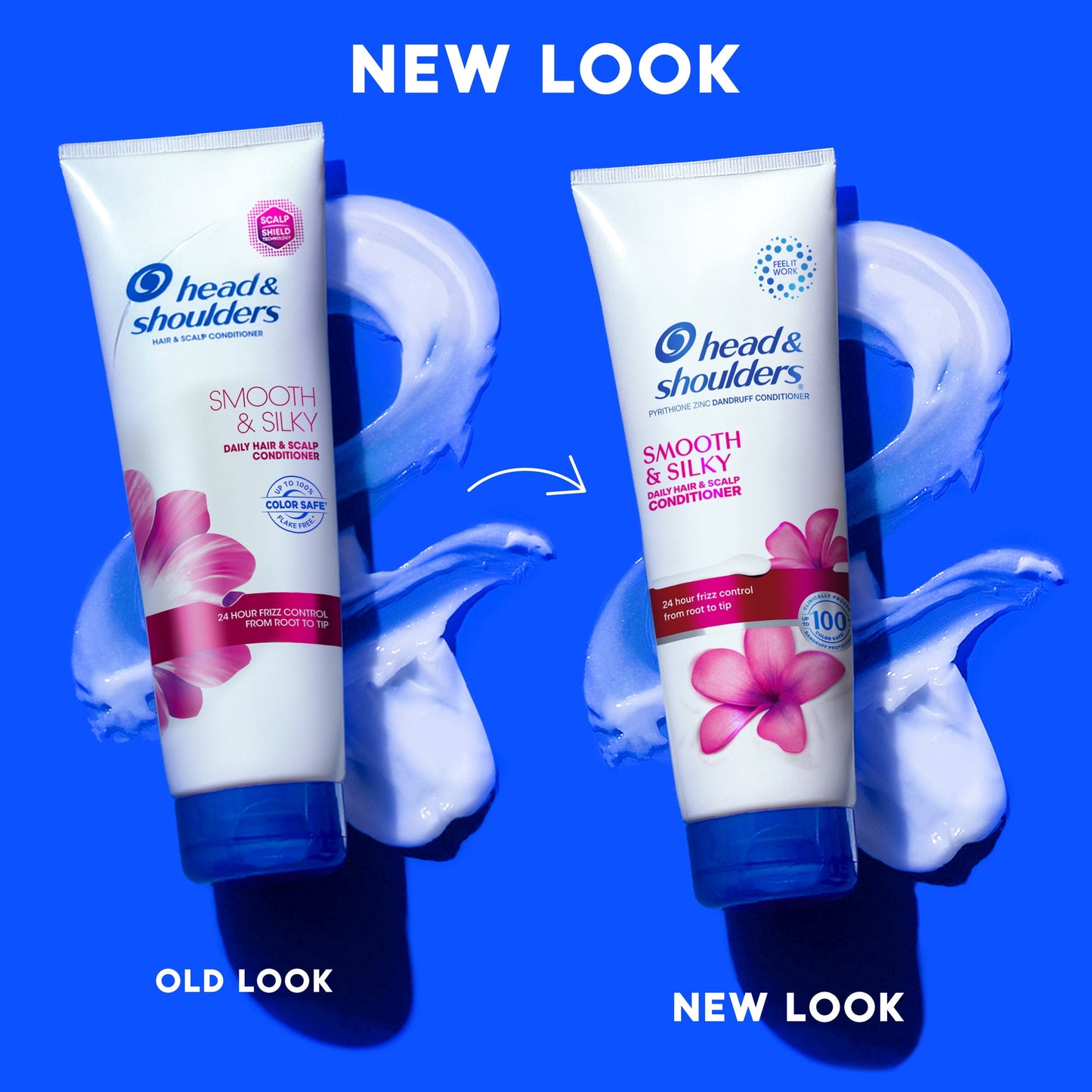 Head and Shoulders Dandruff Conditioner, Smooth and Silky, 10.6 fl oz
