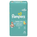 Pampers Baby Dry Diapers Size 1, 44 Count