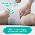 Pampers Baby Dry Diapers Size 1, 198 Count