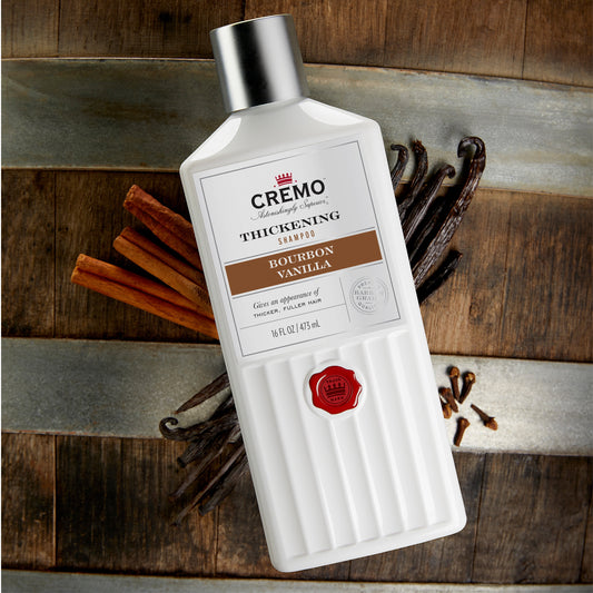 Cremo Bourbon Vanilla Thickening Shampoo 16oz
