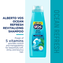Alberto VO5 Ocean Refresh Revitalizing Shampoo with Sea Minerals, for All Hair Types, 16.9 oz