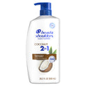 Head & Shoulders 2 in 1 Dandruff Shampoo and Conditioner, Coconut, 28.2 oz