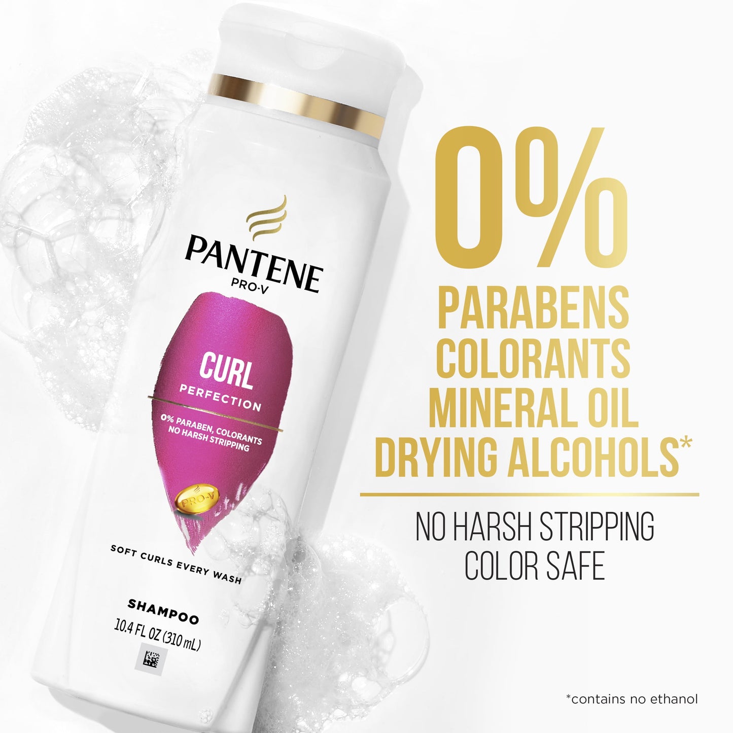 Pantene Pro-V Curl Perfection Shampoo, 10.4oz