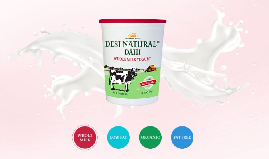 Desi Natural Dahi – Organic Whole Milk Yogurt