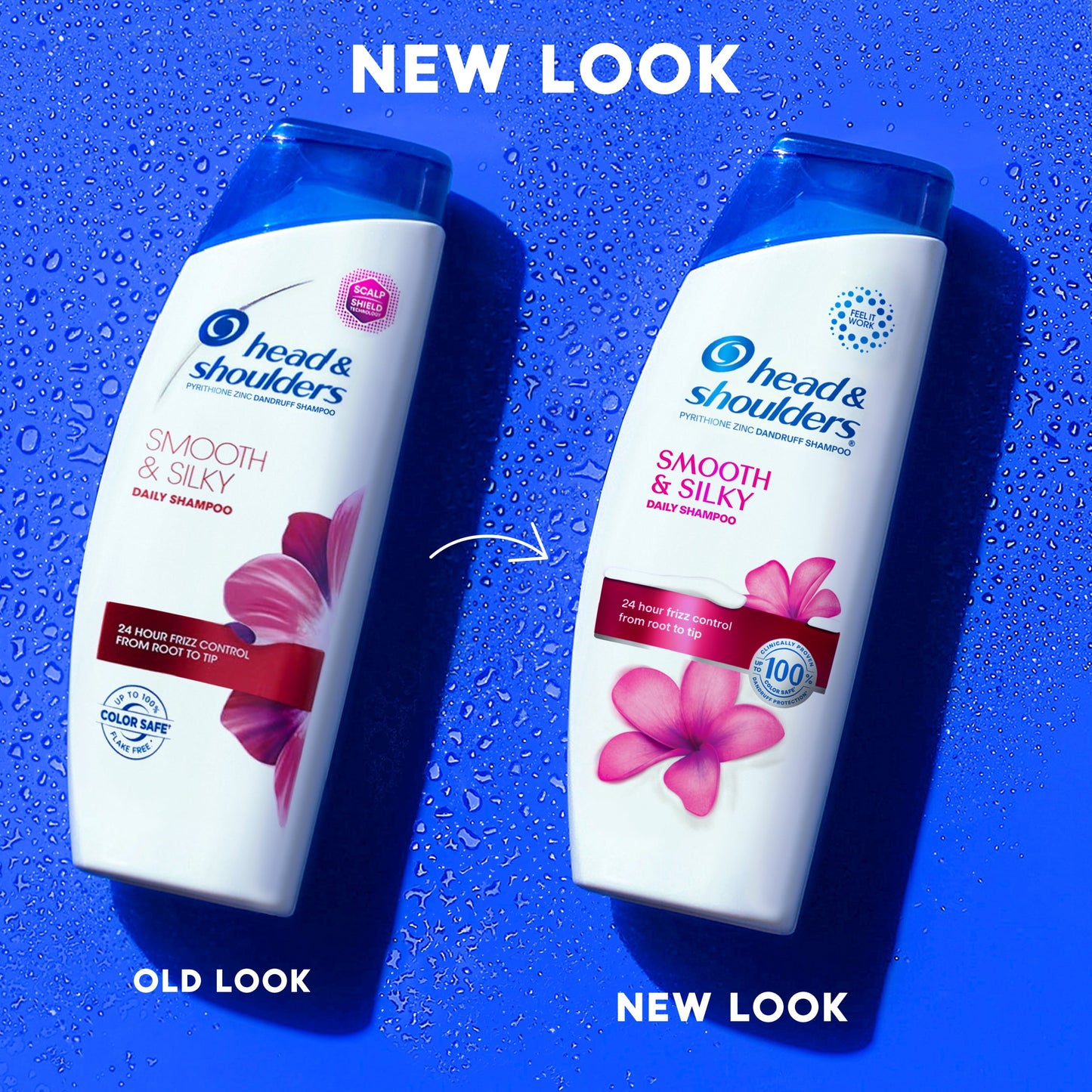 Head and Shoulders Dandruff Shampoo, Smooth and Silky, 12.5 oz