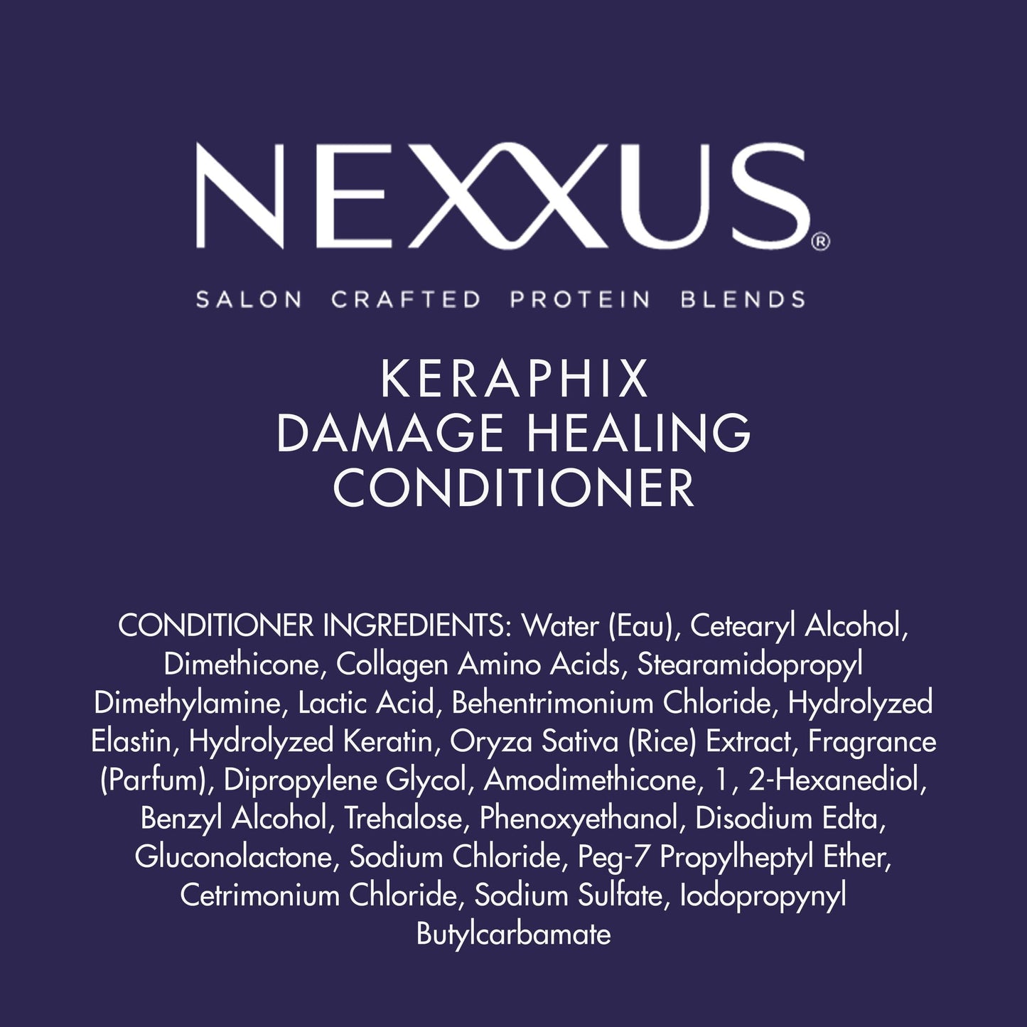 Nexxus Keraphix Healing Deep Conditioner with Keratin Protein and Black Rice, 16.5 fl oz