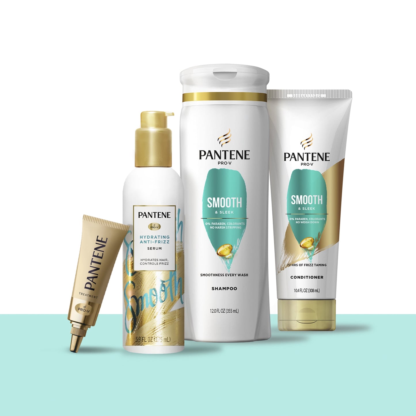 Pantene Pro-V Smooth Hair Hydrating Anti-Frizz Serum, 5.9 oz
