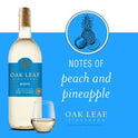 Oak Leaf Vineyards Moscato White Wine, 750 ml Glass, ABV 10.00%