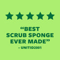 Scotch-Brite Zero Scratch Non-Scratch Scrub Sponges, 3 Scrubbing Sponges