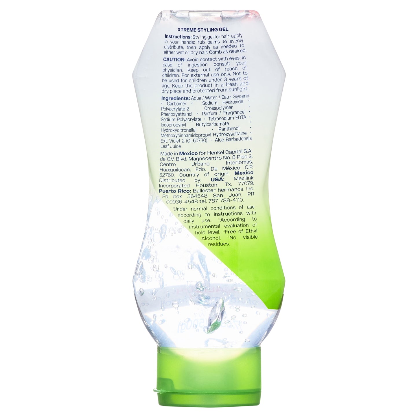 Wet Line Xtreme Professional Extra Hold Styling Gel, Clear, 17.64 oz