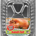Handi-Foil Extra Deep Aluminum Super King Roaster Pan, 17.13"x12.63"x4.25" 1 piece count