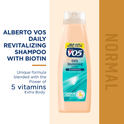 Alberto VO5 Daily Revitalizing Shampoo with Biotin, for All Hair Types,16.9 fl oz