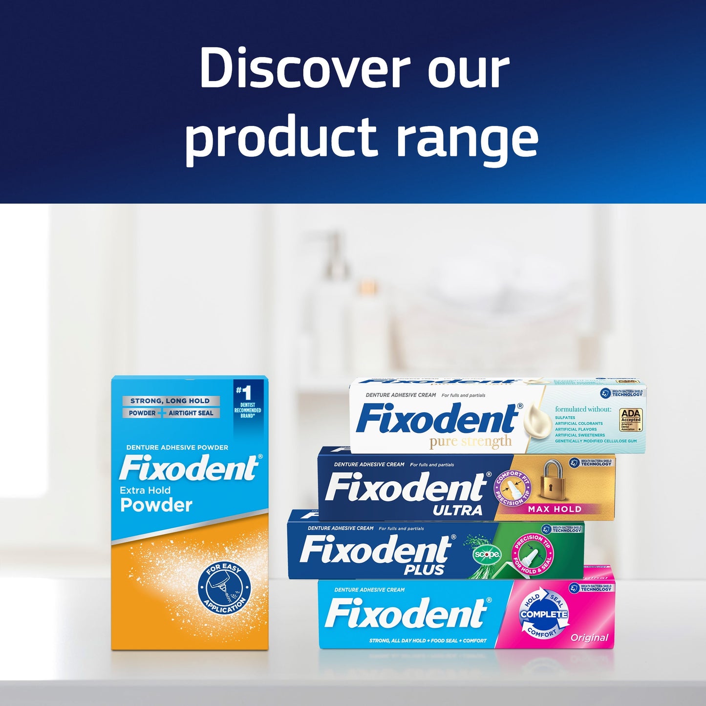 Fixodent Plus Scope Denture Adhesive, Precision Hold, 2 oz, 2 Pack