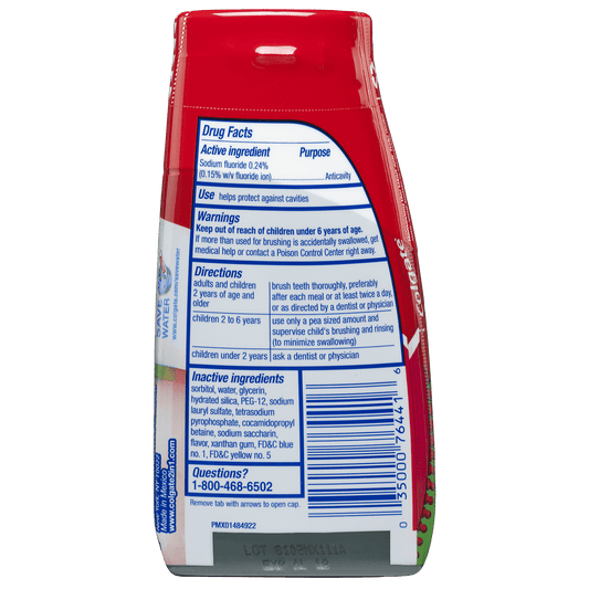 Colgate 2-in-1 Kids Toothpaste & Anticavity Mouthwash, Watermelon Burst, 4.6 oz
