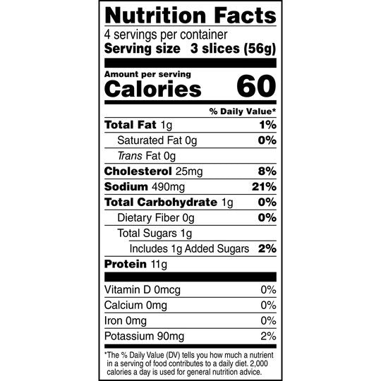 HORMEL NATURAL CHOICE Sliced Smoked Deli Turkey Lunch Meat, 8 oz Plastic Package