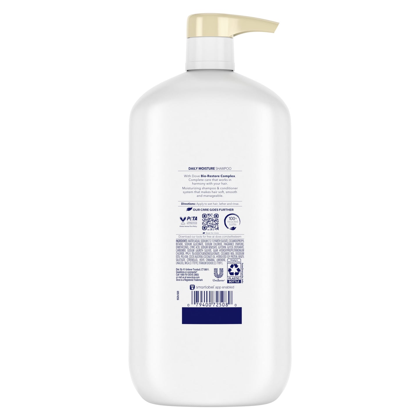 Dove Ultra Care Nourishing Daily Moisture Shampoo, 31 fl oz