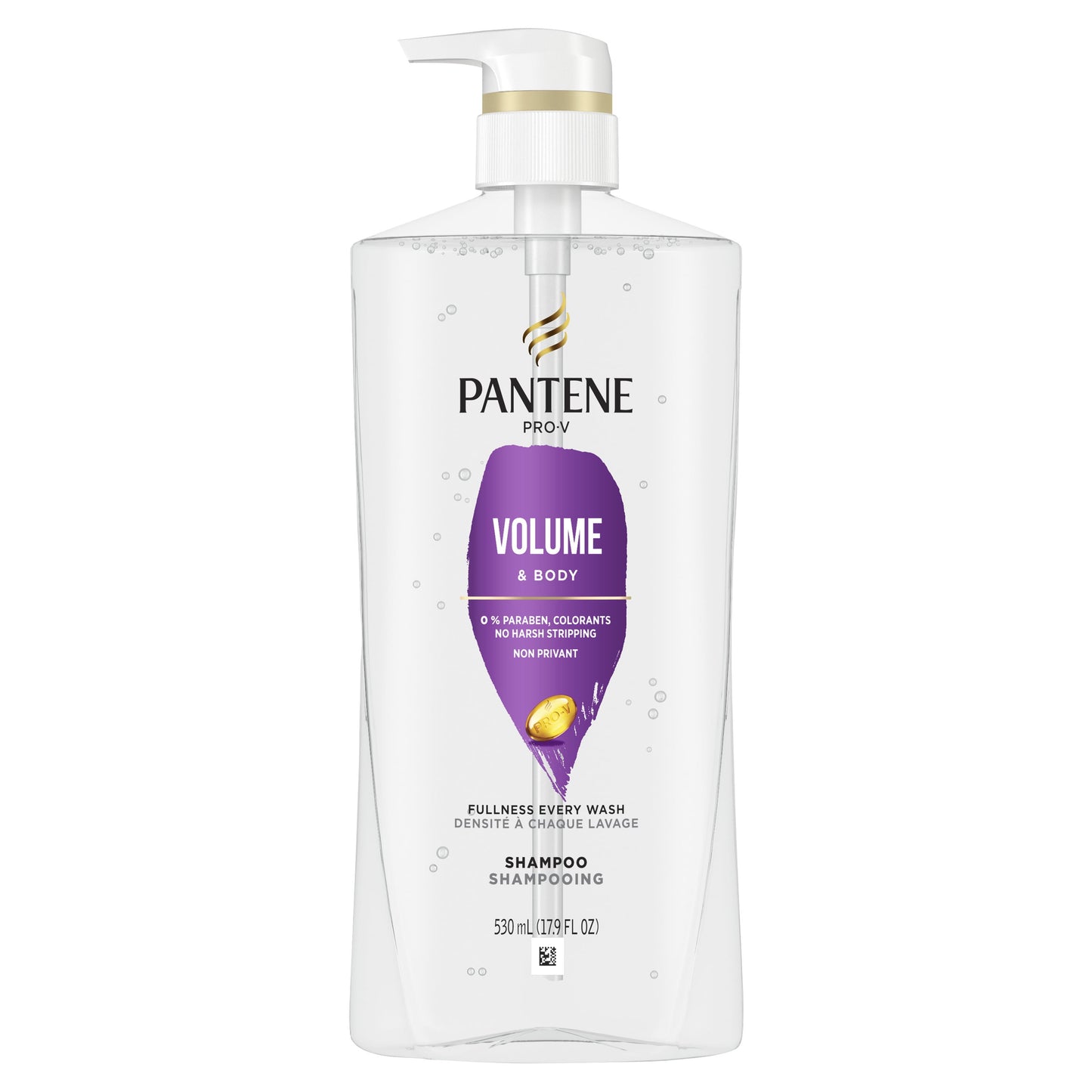 Pantene Pro-V Volume and Body Shampoo, 17.9oz/530mL