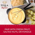Stella Rosa Moscato d'Asti Semi-Sweet White Wine 750ml Glass Bottle DOCG Piedmont Italy Serving Size 6oz