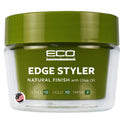 Eco Styler Edge Styler Natural Finish Gel with Olive Oil 8 oz, Shine Enhancing, Unisex