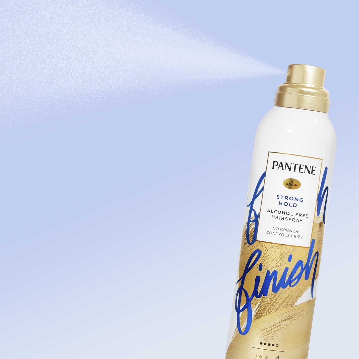 PANTENE Pro-V Strong Hold Alcohol Free* Level 4 Hairspray, 7.0 oz Unisex