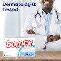 Bounce Free & Gentle Dryer Sheets, 180 Ct, Unscented