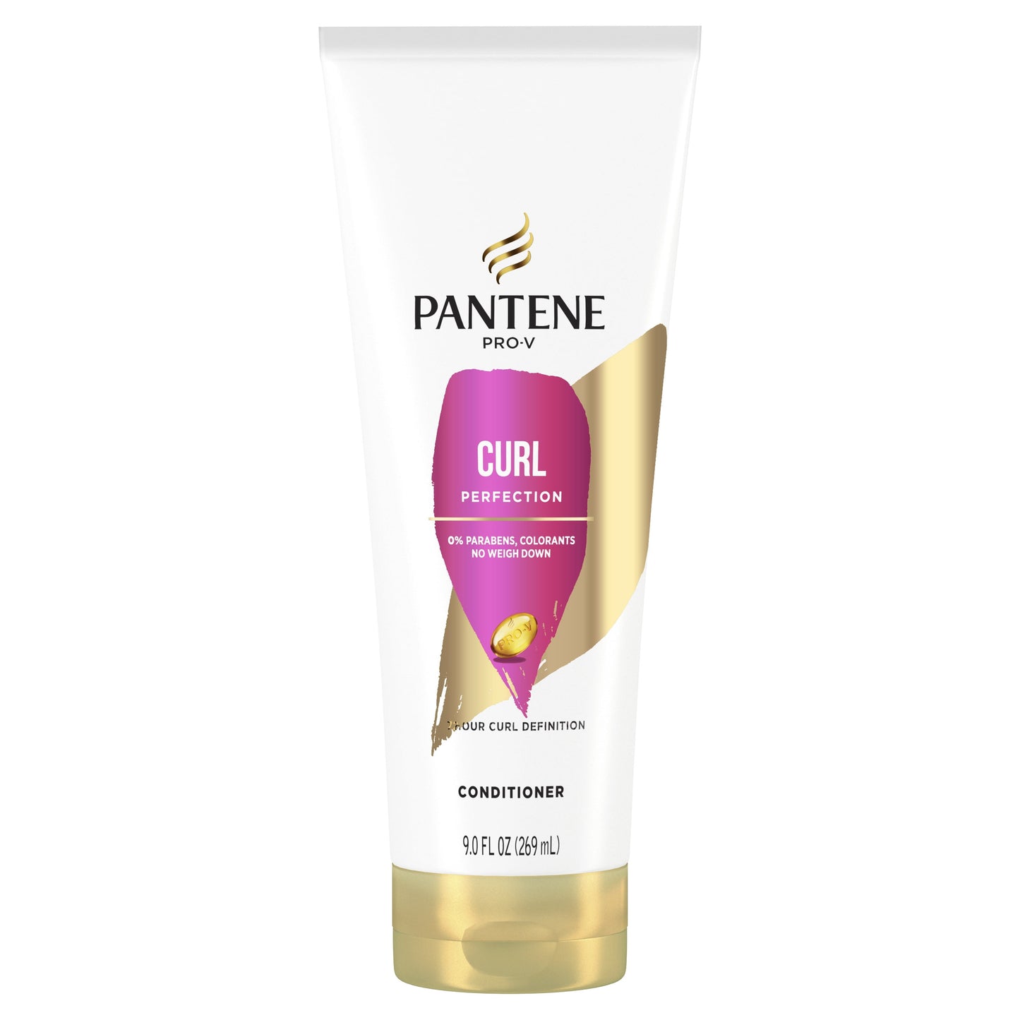 Pantene Pro-V Curl Perfection Conditioner, Nourishing, 9.0 oz