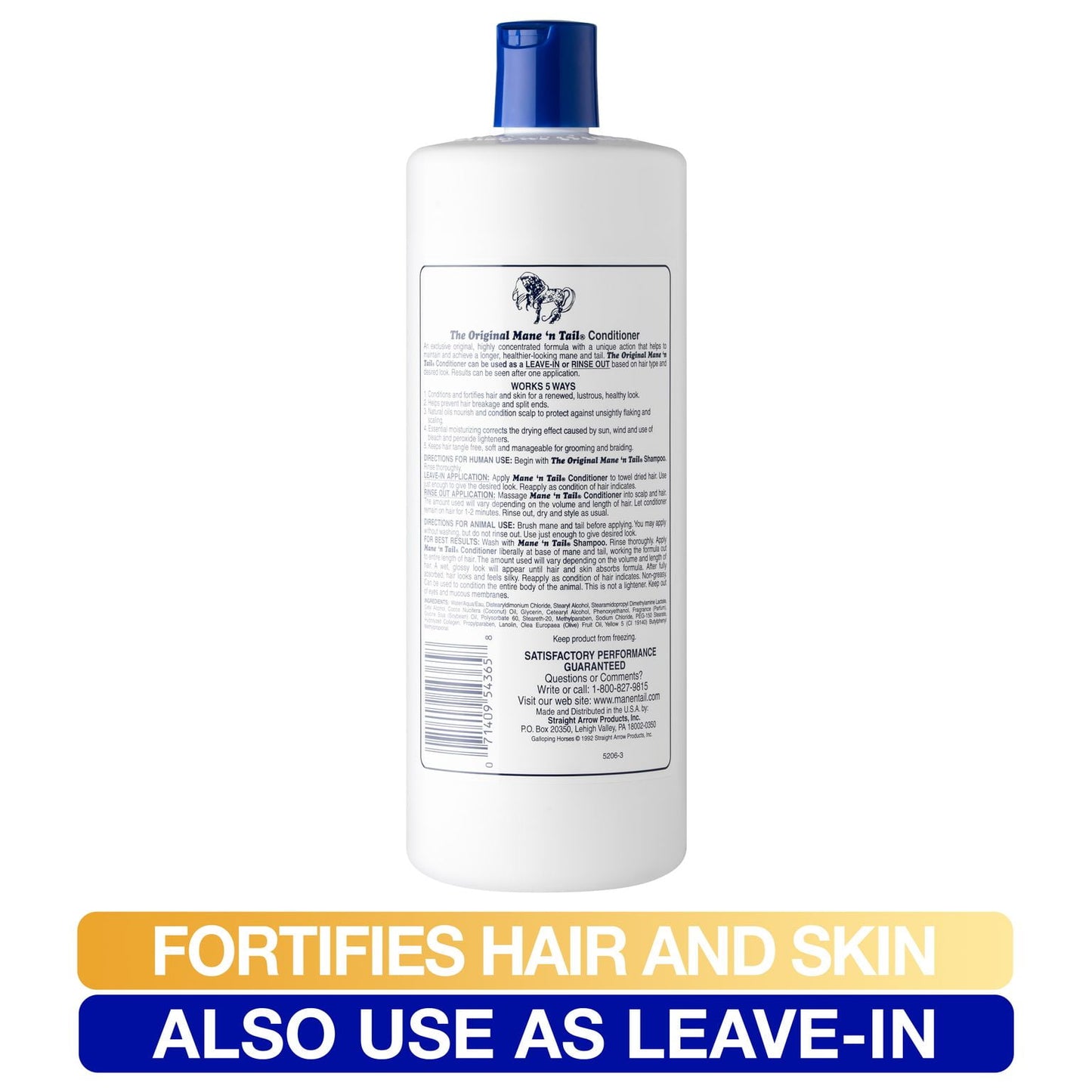 Mane 'n Tail: Original Formula Conditioner, (32 Oz)