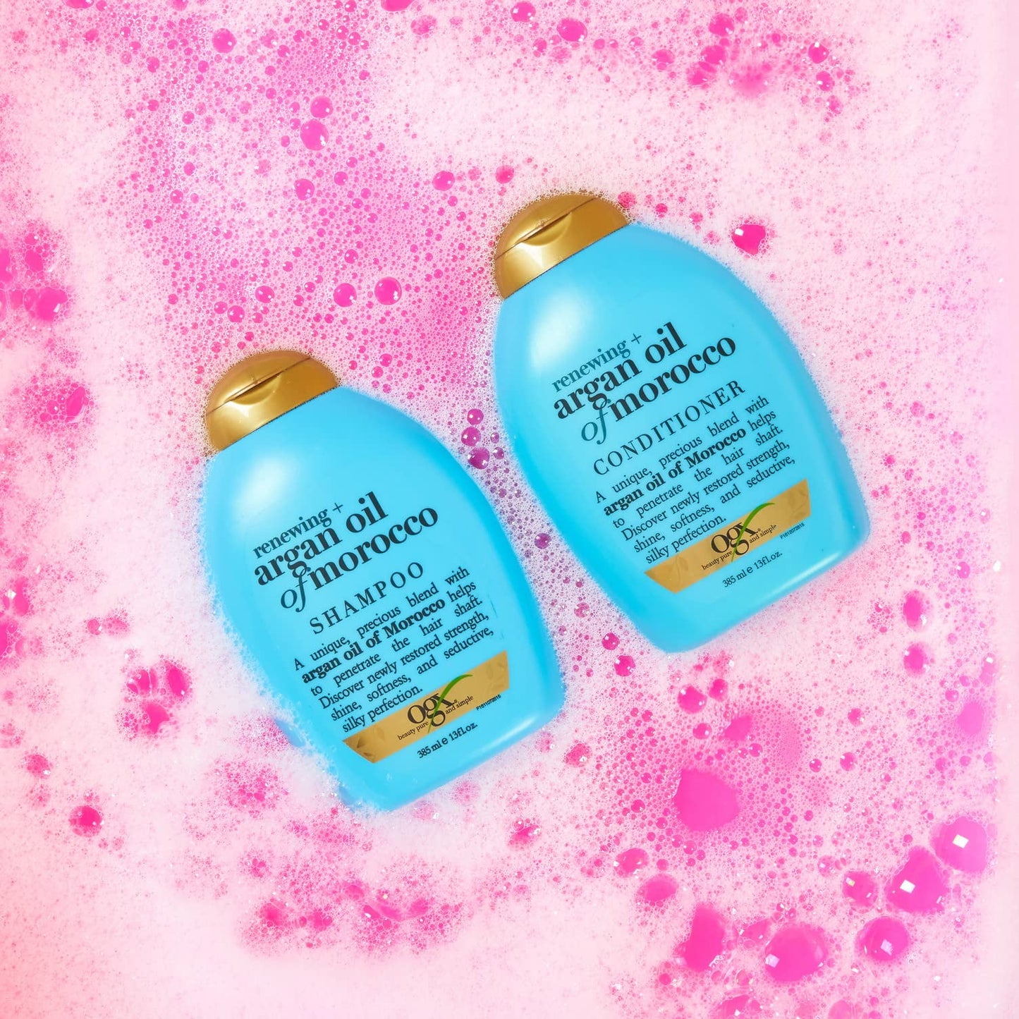 OGX Renewing + Argan Oil of Morocco Hydrating Hair Shampoo, 13 fl oz