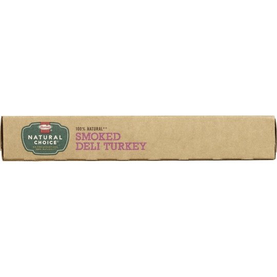 HORMEL NATURAL CHOICE Sliced Smoked Deli Turkey Lunch Meat, 8 oz Plastic Package