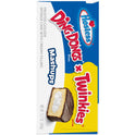 Hostess Ding Dong Twinkie Mash-Up 12.7oz 10 count.  Frosted Golden Sponge Cake with Creamy Filling