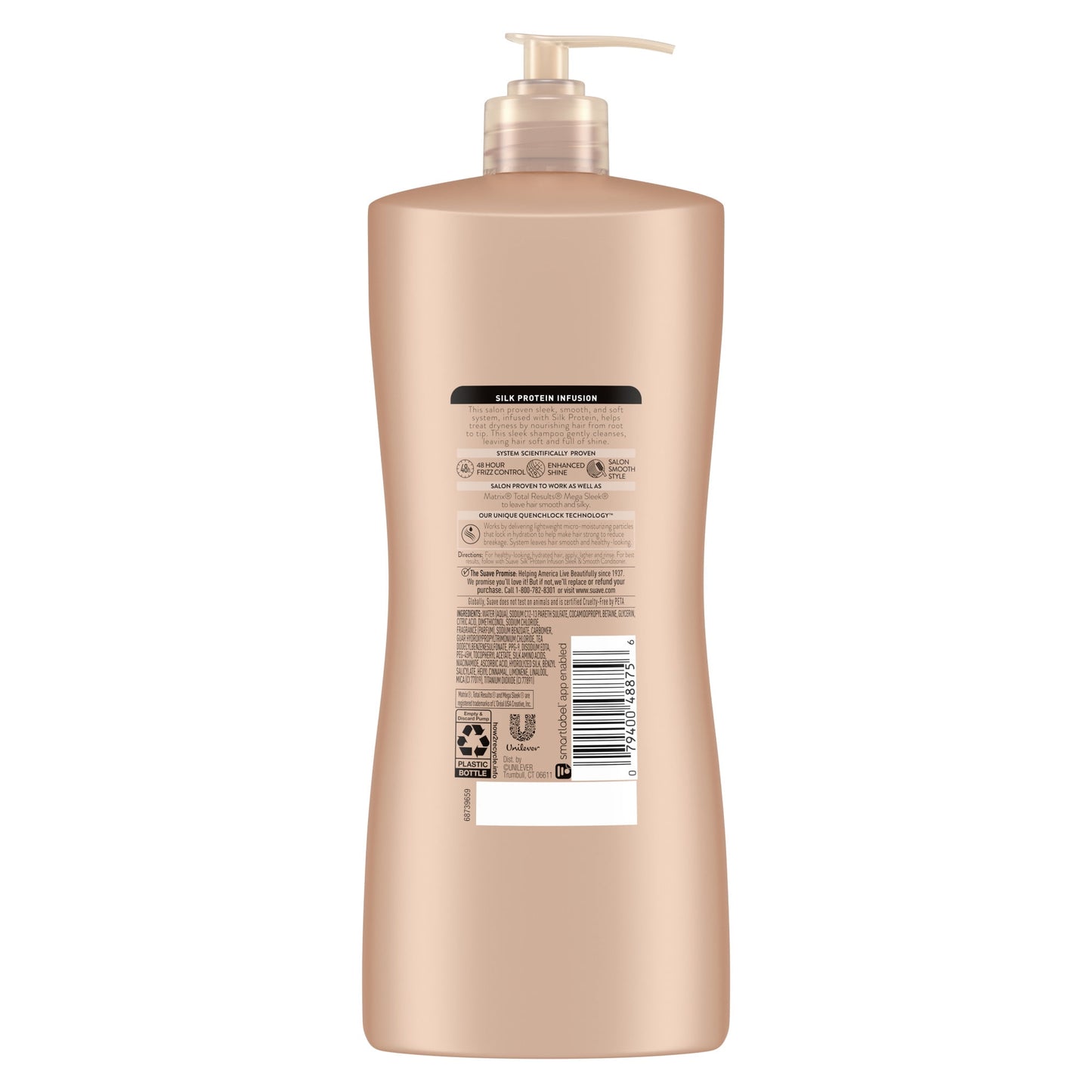Suave Silk Protein Infusion Sleek And Smooth Shampoo 28 fl oz